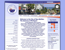 Tablet Screenshot of cityofnewbuffalo.org